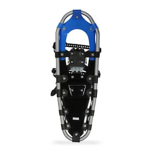 Men and Women's Lightweight 36 in. x 8 in. Aluminum Frame Snowshoes, Black