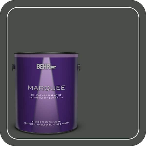 BEHR MARQUEE 1 gal. #PPF-55 Forest Floor Eggshell Enamel Interior Paint & Primer