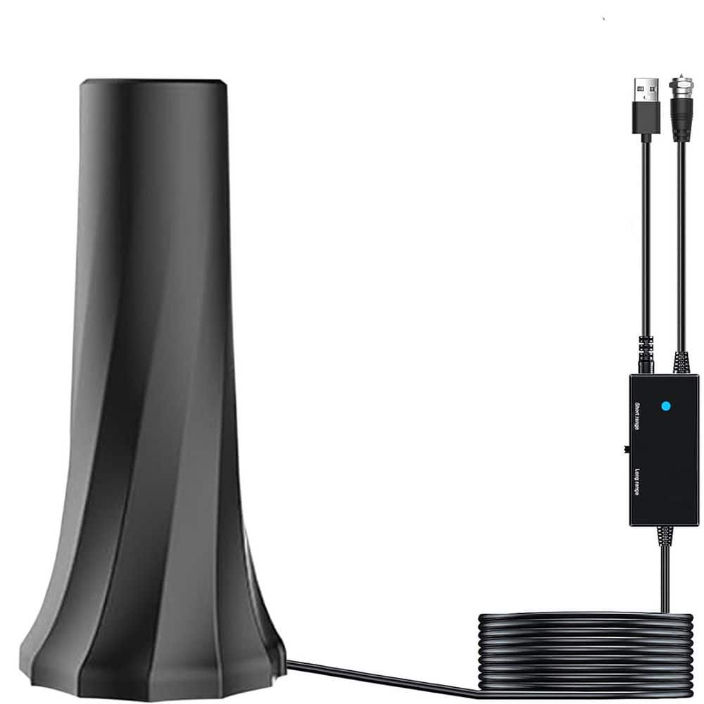 Smart TV Antenna Indoor Amplified HDTV Antenna 360° Signal Booster 4K 8K 1080p Support 25 ft. Coax Cable price history on PriceWatchPro