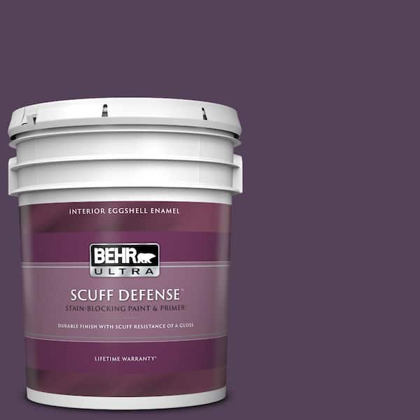 BEHR ULTRA 5 gal. #S-H-680 Purple Bloom Extra Durable Eggshell Enamel Interior Paint & Primer