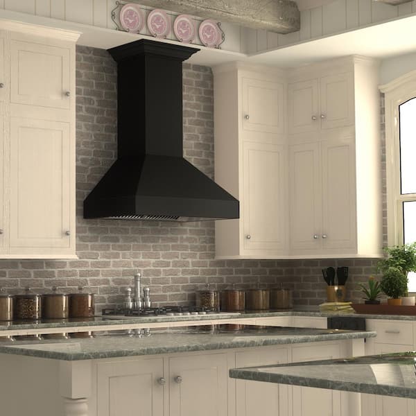 36 in. 700 CFM Ducted Vent Wall Mount Range Hood in Oil Rubbed Bronze