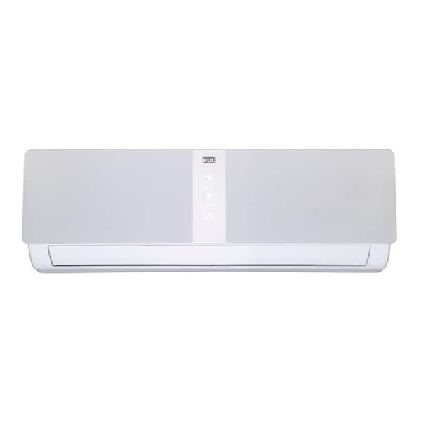 KUL 12,000 BTU 3-Tons Ductless Mini Split Air Conditioner with Heat and Inverter - 220V/60Hz