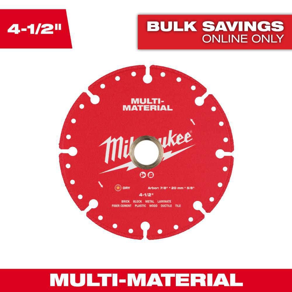 4.5 in. Multi-Material Diamond Blade price history on PriceWatchPro