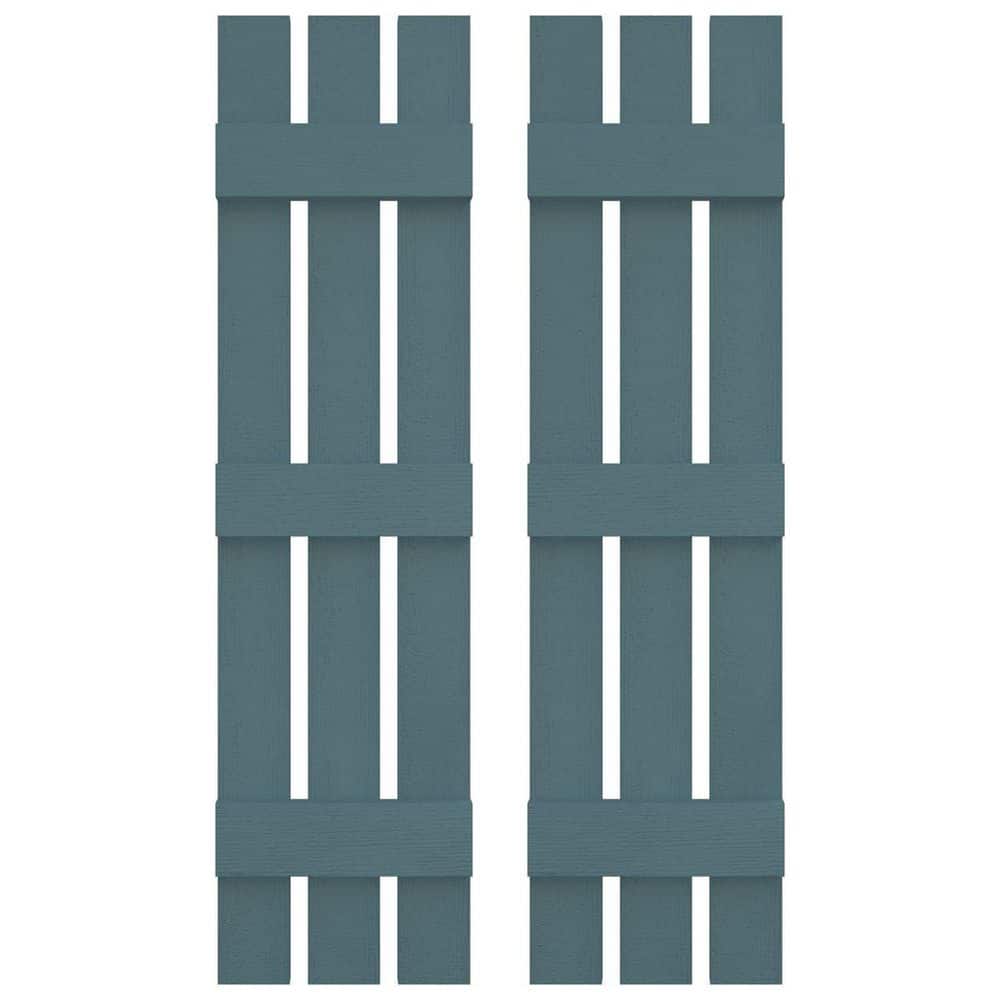 Produktbild von Builders Edge Giebelbelüftung – Rechteckige Ziegelform 20 X 30 Zoll, Schwarz, Mit Doppelklappen & Insektenschutz – Einfache Montage