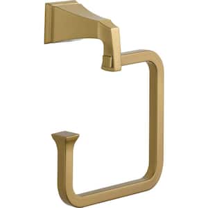 Dryden Open Towel Ring in Champagne Bronze