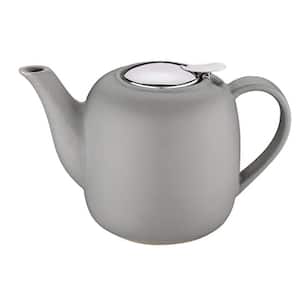 "London" Ceramic Teapot, Gray 50 fl. oz.