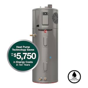 ProTerra 65 Gal. Smart High Efficiency Hybrid Heat Pump Water Heater w/ Leak Detection & Auto Shutoff - 10-Year Warranty