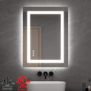 Rectangle LED Mirror TOOLKISS Shape: Rectangle, Size: 24 x 40