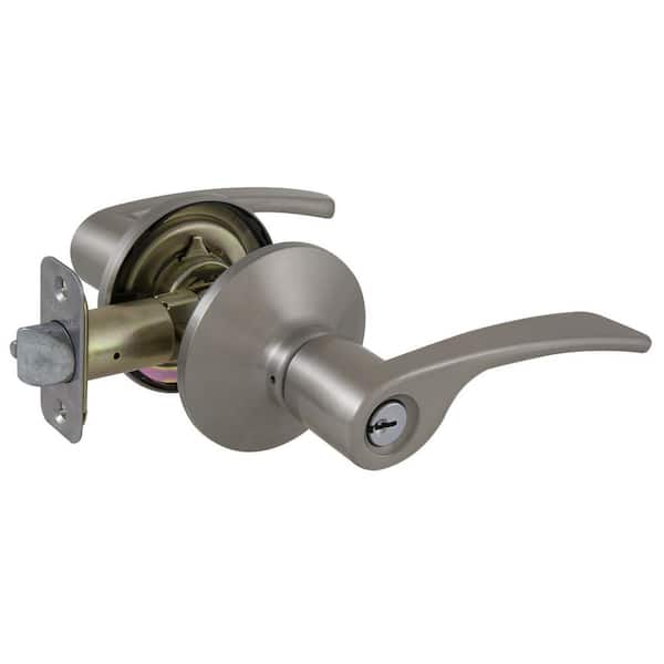 Defiant Kensington Satin Nickel Keyed Entry Door Handle LB4X200B