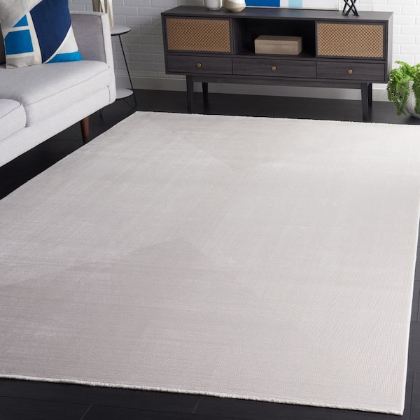Signature 9 ft. x 12 ft. Ivory Border Area Rug