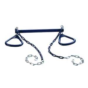 Ultimate Triangle Rings and Trapeze Bar- Blue