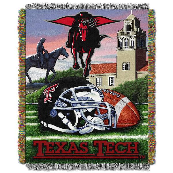 THE NORTHWEST GROUP Texas Tech University Polyester Throw Blanket