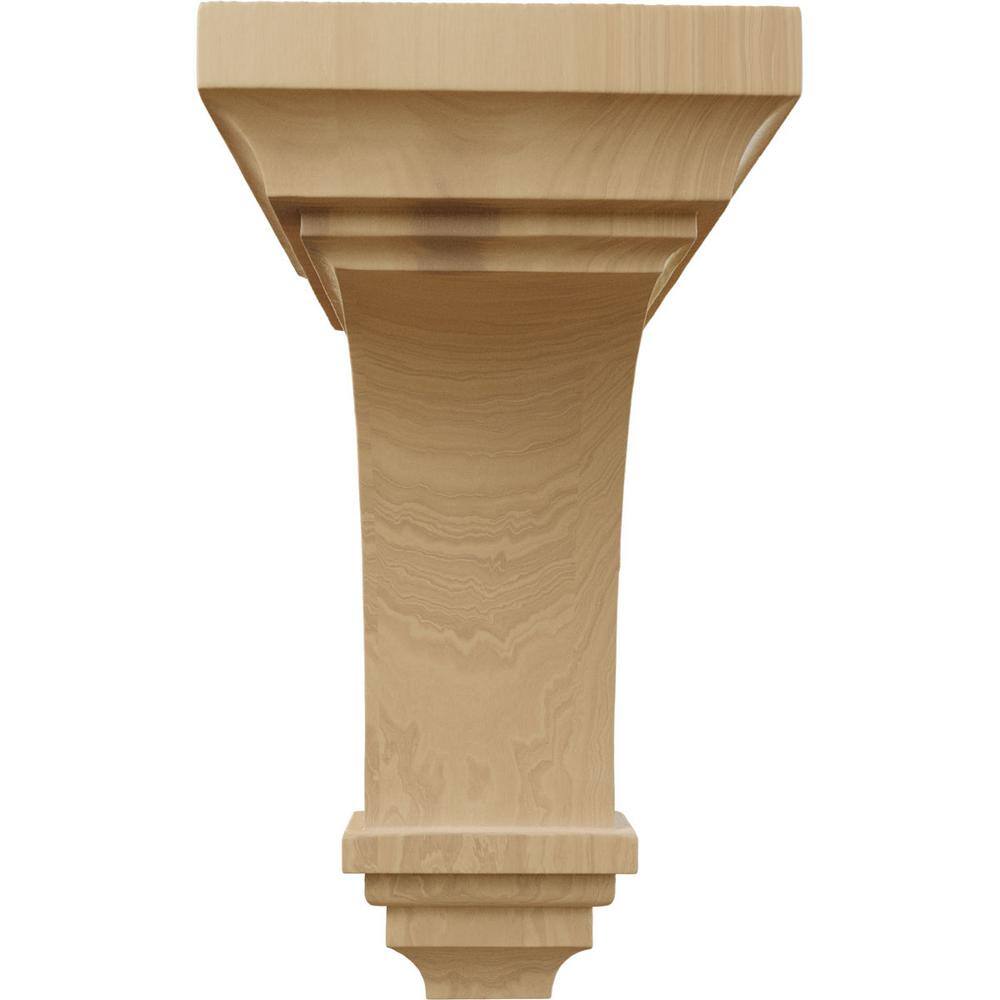 Large Cherry Wood Jefferson Corbel 12" x 6" x 6.75"