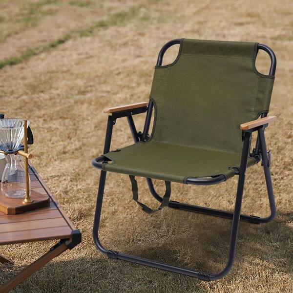 Portable Folding Camping Chair 600D Oxford Cloth Outdoor Yard