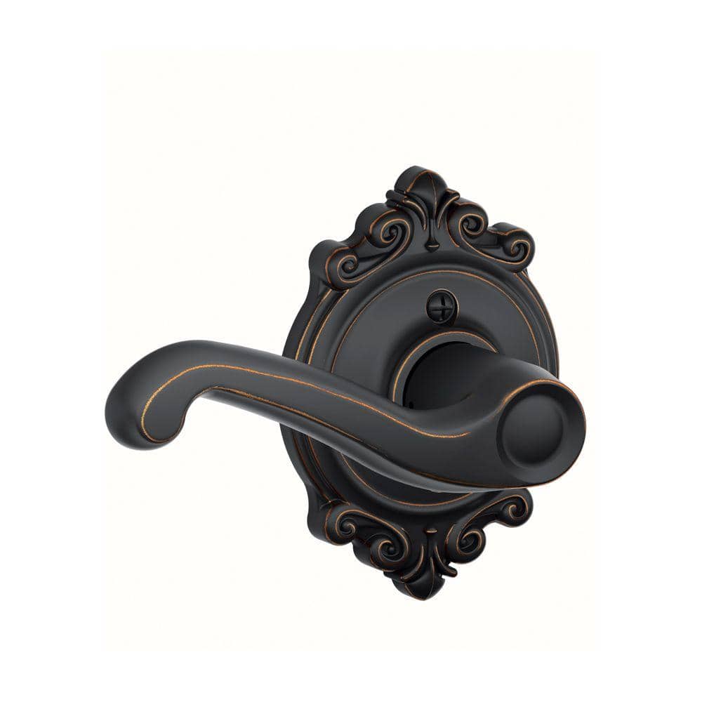 Flair Aged Bronze Left Handed Dummy Door Handle with Brookshire Trim price history on PriceWatchPro