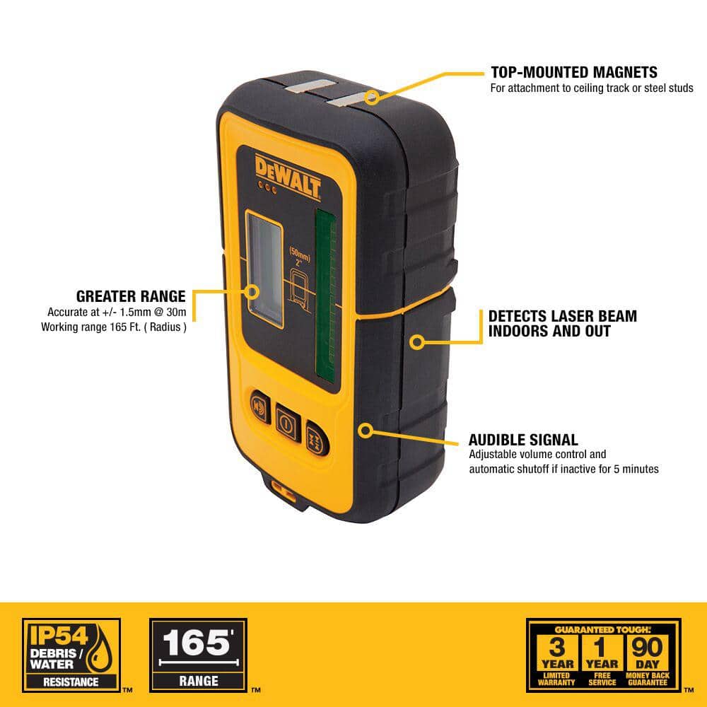 DEWALT Laser Detector, Green