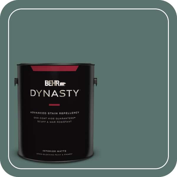 BEHR DYNASTY 1 gal. Home Decorators Collection #HDC-WR16-04 Noble Fir Matte Interior Stain-Blocking Paint & Primer