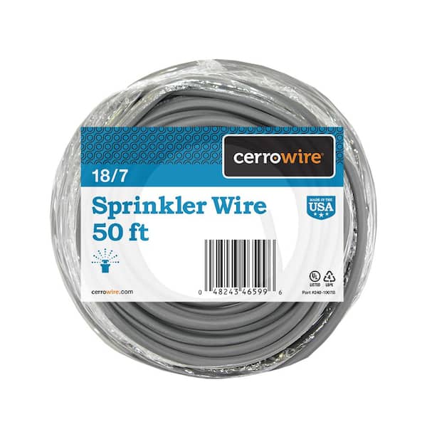 Orbit Sprinkler System 7-Conductor x 50-Foot UF/UL Control Wire 57092 