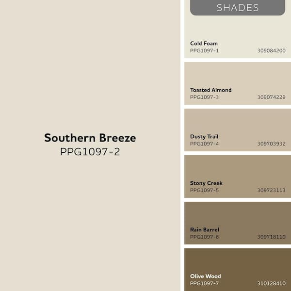 Glidden Premium 1 qt. PPG1097-2 Southern Breeze Eggshell Interior