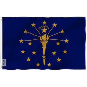 State of Indiana Flag for Flagpole 848267077669