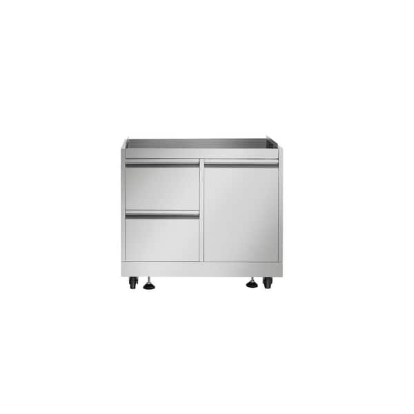 Thor Kitchen Stainless Steel Outdoor Grill Cabinet with Single Door (32.1 in. W x 25 in. D x 38 in. H)