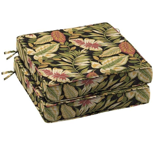Arden Twilight Tropical Outdoor Seat Cushion (2-Pack)-DISCONTINUED