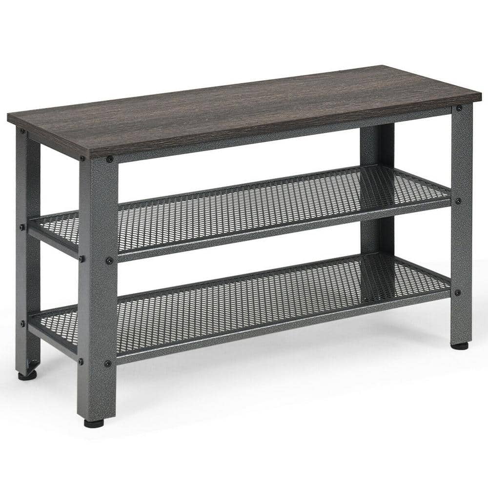 3 tier shoe bench discount