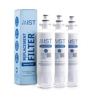 ADQ36006101 Refrigerator Water Filter for LG LT700P, Compatible with ADQ36006102, Kenmore Elite 9690(3-Pack)