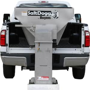 SaltDogg 2.0 Cubic Yard Gas StainlessSteel Hopper Spreader -Extended Chute