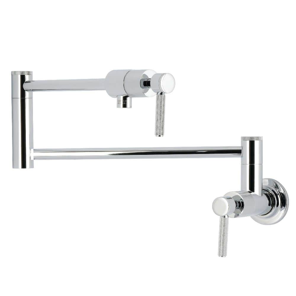 Convergent Wall Mount Pot Filler Faucet in Polished Chrome price history on PriceWatchPro