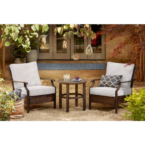 hampton bay harper creek patio set