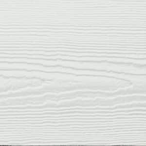 Sample Board Statement Collection 6.25 in x 4 in. Arctic White Fiber Cement Siding
