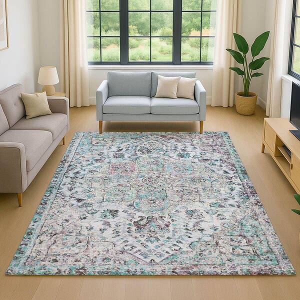 Addison Rugs Mayfield Premium Machine Washable Abstract AMF2138