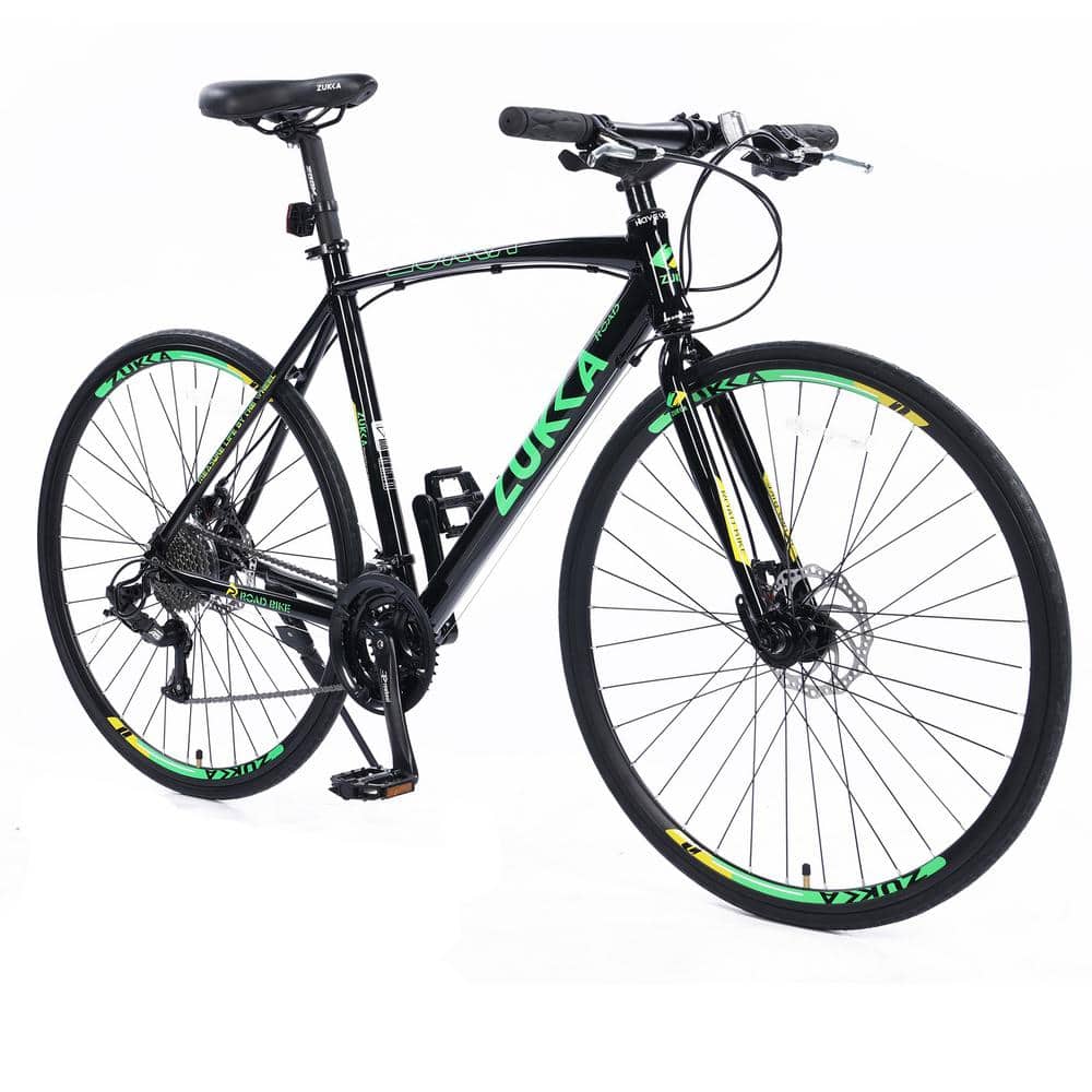 28 in. Brake Bicycle For Men Womens City Bicycle Black