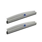 Lock-On 25 in. Hooded Foam Floor Squeegee (2-Pack)