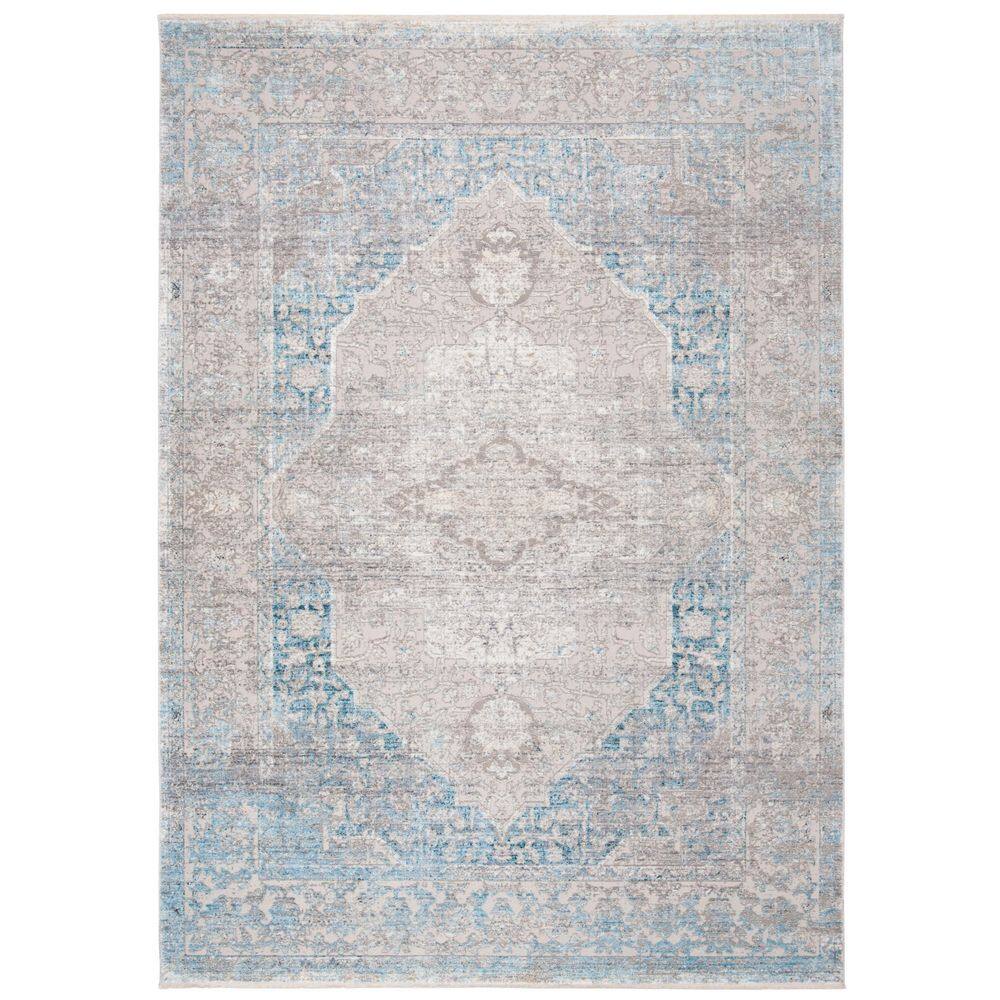 Dream 3 ft. x 4 ft. Gray/Aqua Distressed Medallion Area Rug price history on PriceWatchPro