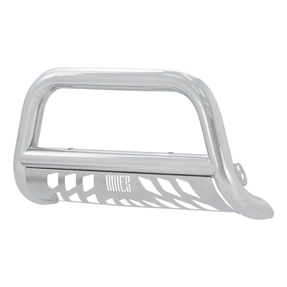 3-Inch Polished Stainless Steel Bull Bar, No-Drill, Select Chevrolet Silverado, GMC Sierra 2500, 3500 HD price history on PriceWatchPro
