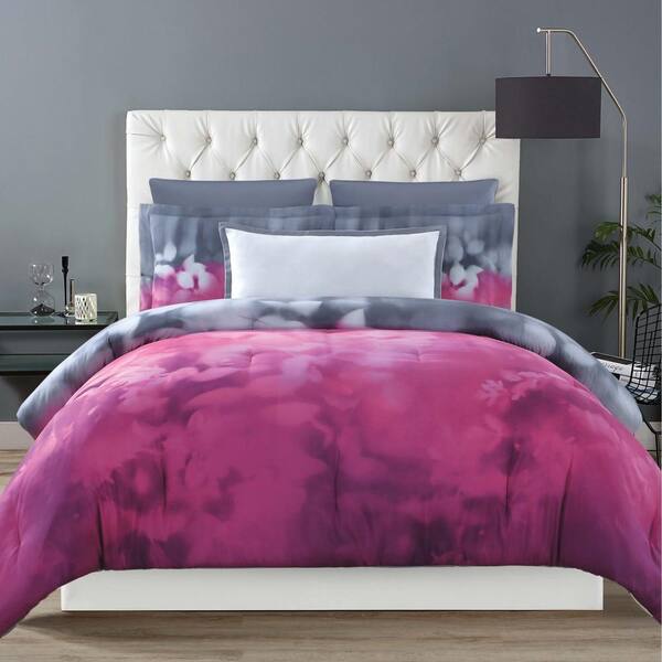 Christian Siriano Botanical Ombre Full/Queen Duvet with 2-Shams
