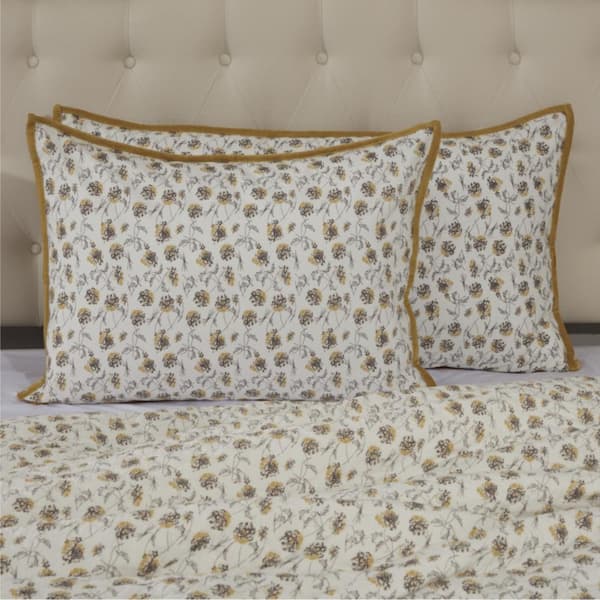 Morning Meadow Floral King Sham