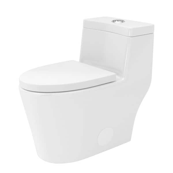 Sarlai 12 in. Rough-in 1-Piece 1.6/1.1 GPF Dual Flush High