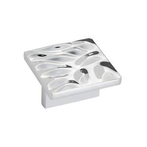 Calathea 1-1/4 in. (32 mm) Center-to-Center Polished Chrome Drawer Pull