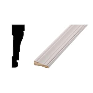 WM 376 -11/16 in. x 2-1/4 in. Primed Finger-Jointed Door and Window Casing Molding