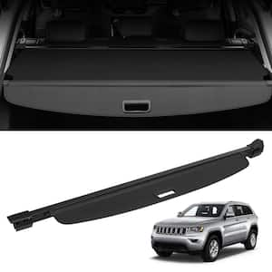 Retractable Cargo Cover, Upgraded Waterproof Trunk Cover Security Shield Shade for Jeep Grand Cherokee 2 Row 2022-2024