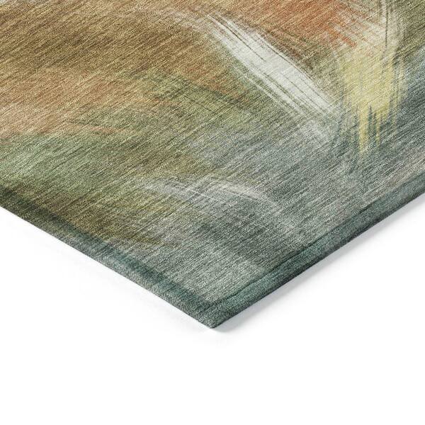 Chantille Machine Washable Indoor/Outdoor Abstract ACN2096 Beige 10 ft. x 14 ft. Area Rug