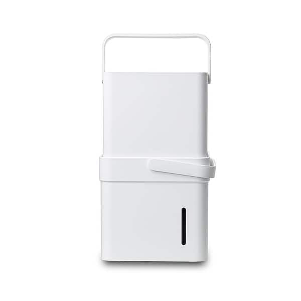 Midea - 20 pt. Coverage area 500 sq.ft. CUBE Dehumidifier in. White with Pump ENERGY STAR MOST EFFICIENT for basement or bedroom