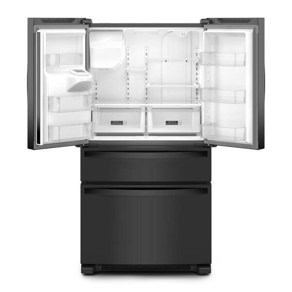Whirlpool French Door Fridge (WRMF3636RB) - Black Whirlpool French Door Fridge (WRMF3636RB) - Black