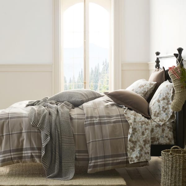 Company Cotton Classic Plaid Cotton Fitted Sheet