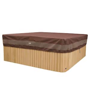 Duck Covers Ultimate 94 in. W x 84 in. D x 14 in. H Rectangular Hot Tub Cover