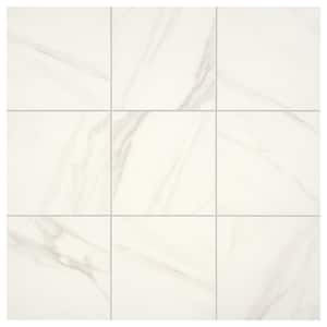 Selwyn Bianco Calacatta 12 in. x 12 in. Glazed Porcelain Floor and Wall Tile (0.97 sq. ft./Each)