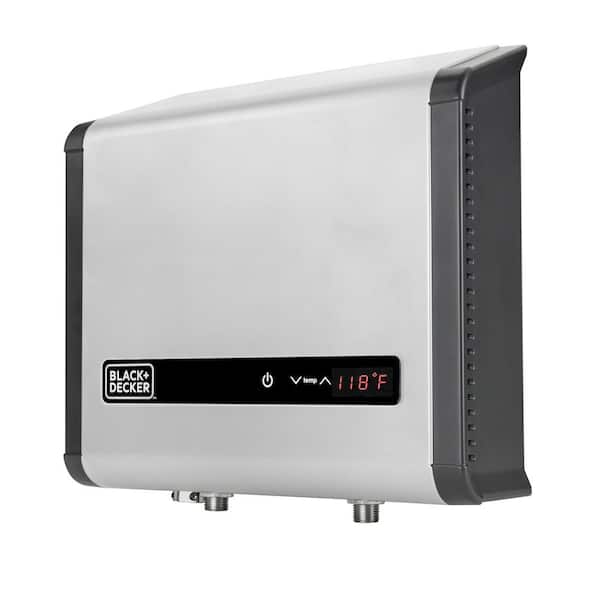 BLACK+DECKER 18 kW 3.73 GPM Residential Electric Tankless Water Heater Ideal for 1 Bedroom Home, Up to 3 Simultaneous Applications